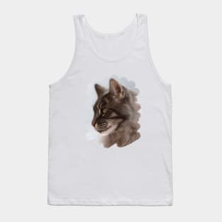 Maine Coon Painting Tank Top